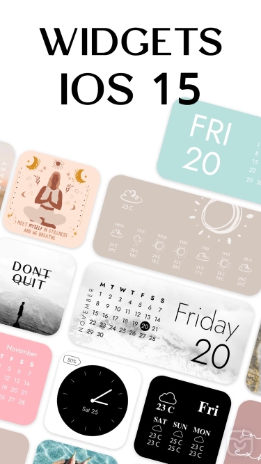 تصاویر ScreenKit- App Icons & Widgets