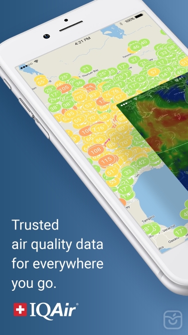 تصاویر IQAir AirVisual | Air Quality