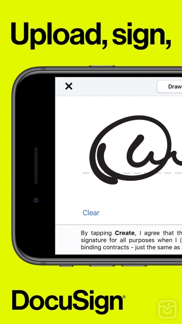 تصاویر DocuSign - Upload & Sign Docs
