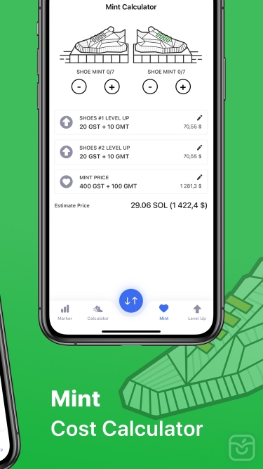 تصاویر Earning Calculator for STEPN