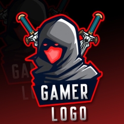 لوگو Logo Gamer Esport Gaming Maker