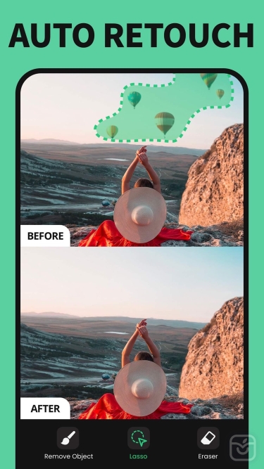 تصاویر Remove Objects: Pic Retouch AI ++