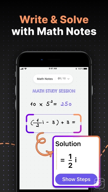 تصاویر MathNotes: Math Problem Solver ++