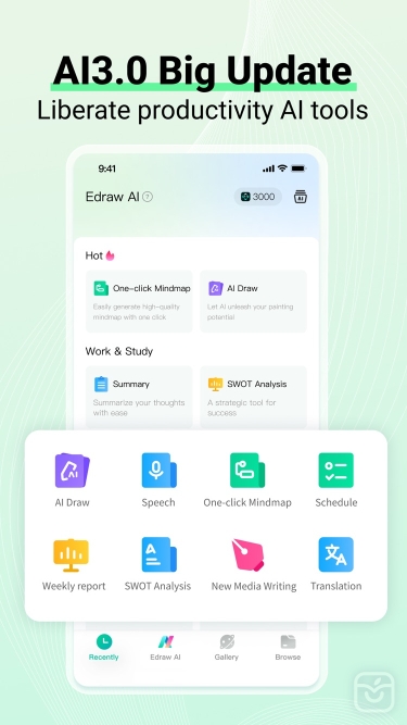 تصاویر EdrawMind: AI Mind Map, Notes ++