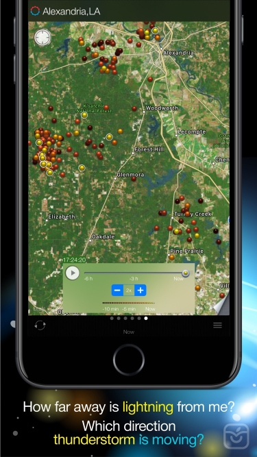 دانلود اپلیکیشن Lightning Tracker برای آیفون | آی اپس - اپ استور ایرانی