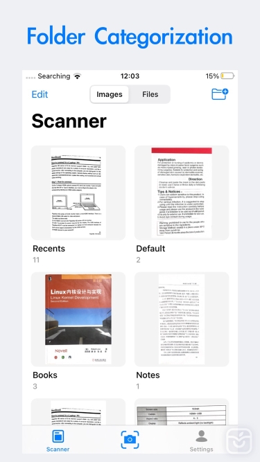تصاویر Halo Scanner-PDF Document Scan