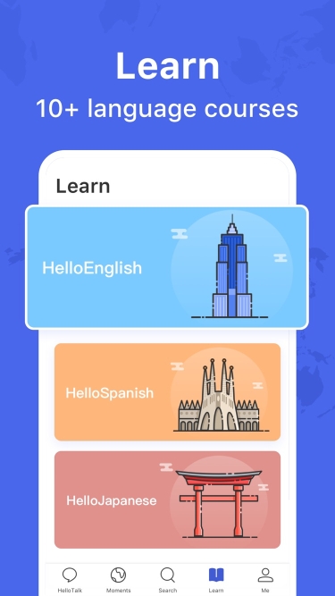تصاویر HelloTalk - Language Learning|گفتگو و آموزش زبان هلو تاک