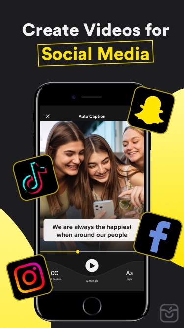 تصاویر Auto Captions: Video Threads ++ | آنلاک‌شده