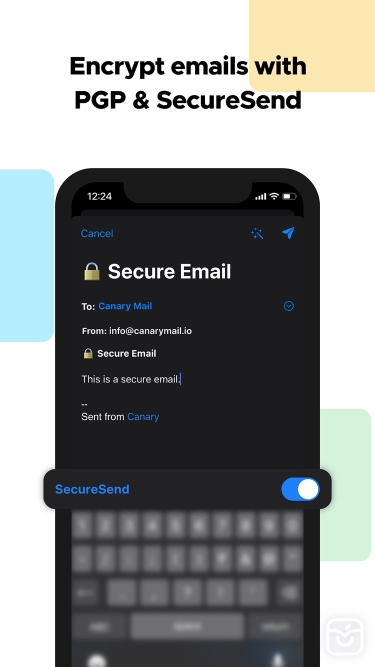 تصاویر Canary Mail ++