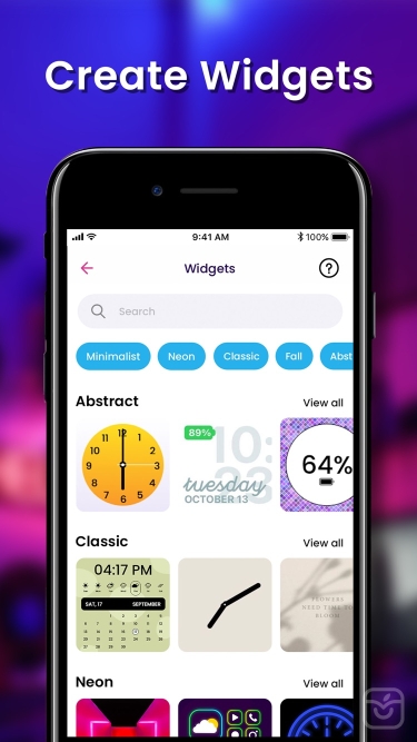 تصاویر Wallpaper Maker- Icon Changer