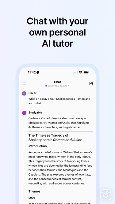 تصاویر Studyable: AI Study Help++
