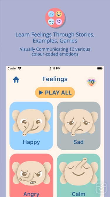 تصاویر Feelu: Emotions & Mindfulness