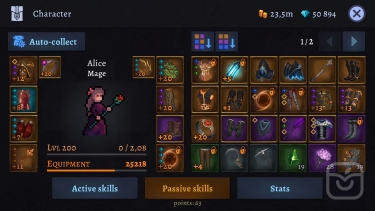 تصاویر Darkrise - Pixel Action RPG ++