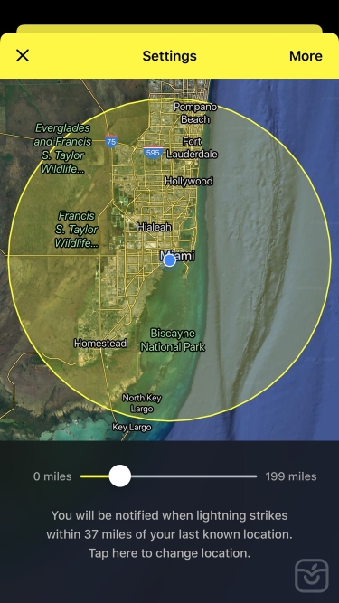 تصاویر My Lightning Tracker & Alerts