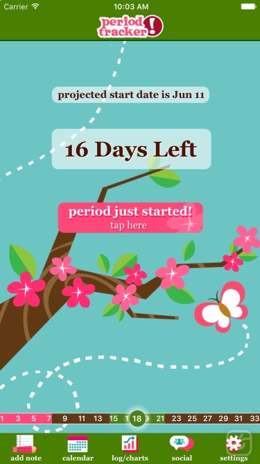 تصاویر Period Tracker Deluxe