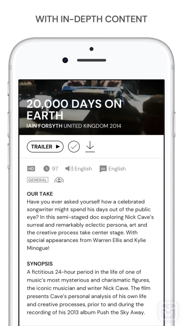 تصاویر MUBI: Stream Great Cinema