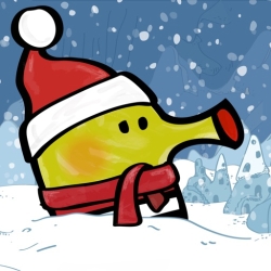 لوگو Doodle Jump Christmas PLUS