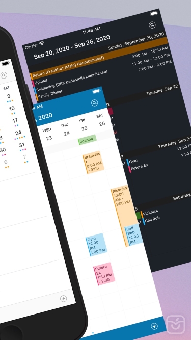 تصاویر Calendar 366: Events & Tasks ++