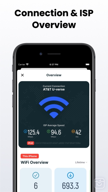تصاویر Speed Test SpeedSmart Internet ++