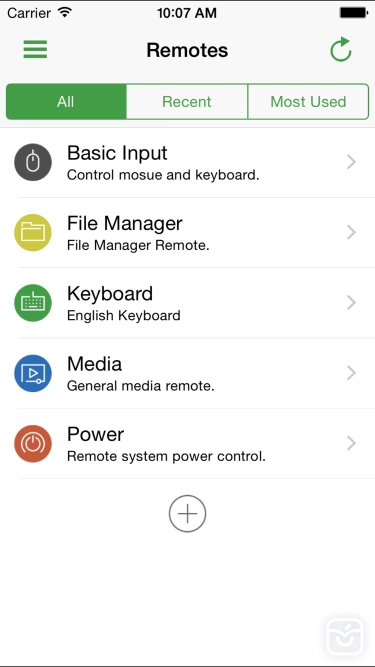 تصاویر Unified Remote ++