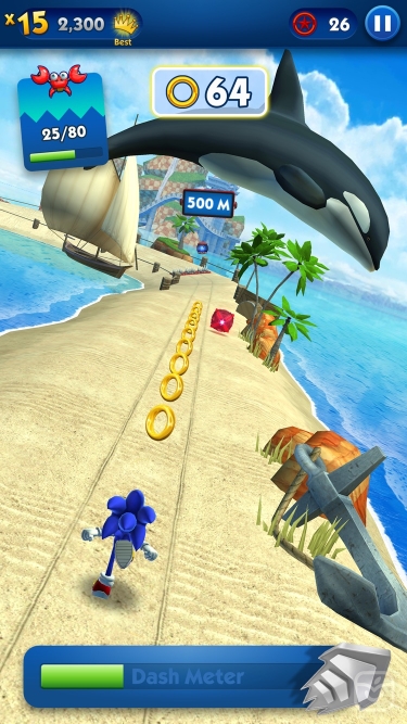 تصاویر Sonic Dash+ | Arcade