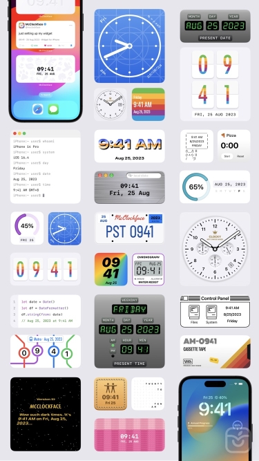 تصاویر McClockface ++
