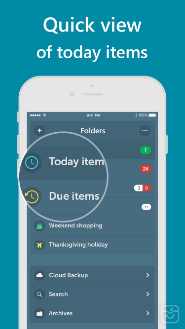 تصاویر Orderly - Simple to-do lists