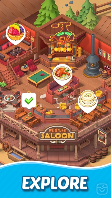 تصاویر Merge Cooking:Theme Restaurant ++