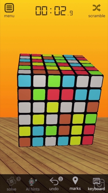 تصاویر 3D Magic Cube Solver ++