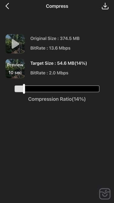 تصاویر Video Compress - Shrink Videos ++
