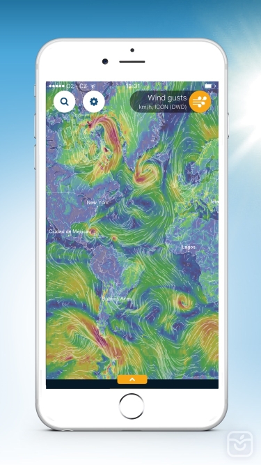 تصاویر Ventusky: Weather Maps