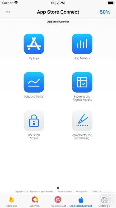 تصاویر DashTabs: Firebase, AdMob … ++