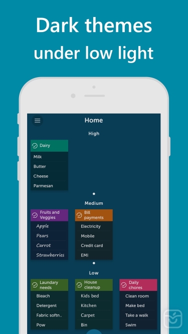 تصاویر Orderly - Simple to-do lists