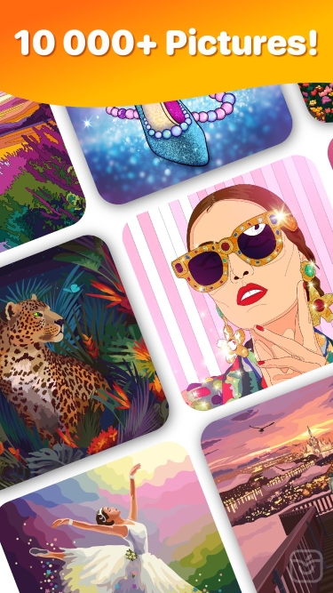 تصاویر Hey Color: Paint by Number Art