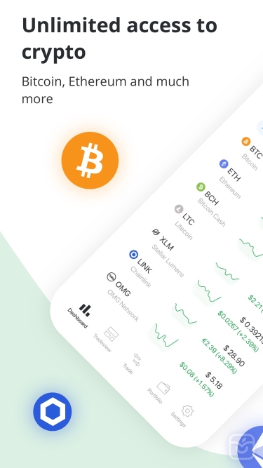 تصاویر Bitstamp – crypto exchange app