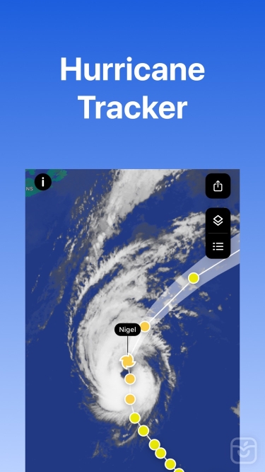 تصاویر Rain Viewer: Weather Radar Map ++