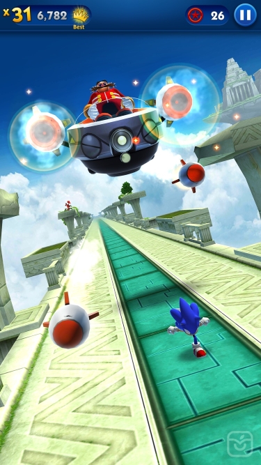 تصاویر Sonic Dash+ | Arcade