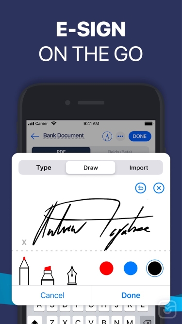 تصاویر Fill PDF Editor, Signature app