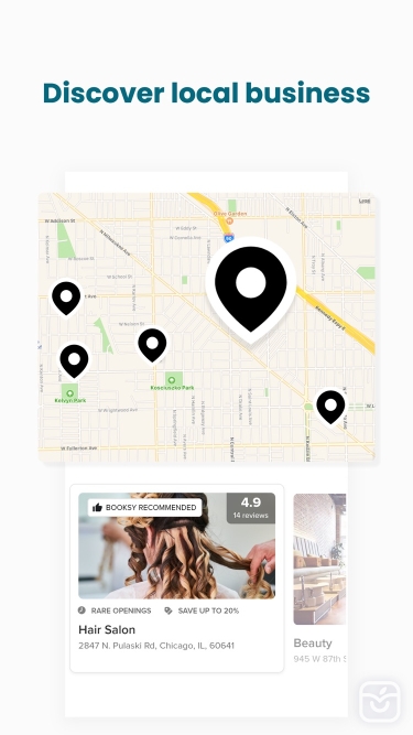 تصاویر Booksy for Customers