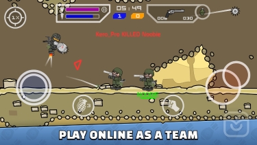 تصاویر Mini Militia - Doodle Army 2 ++