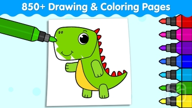 تصاویر Coloring Games for Kids 2-6!