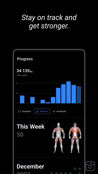 تصاویر Lyfta: Gym Workout Tracker ++