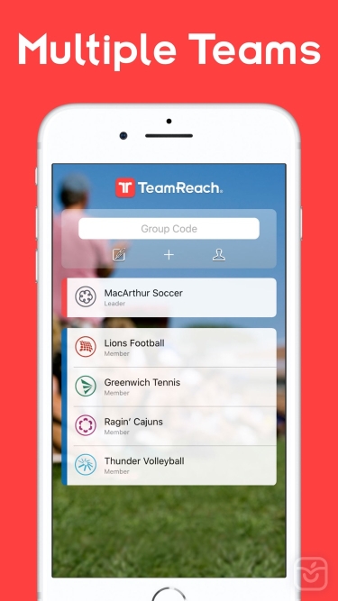 تصاویر TeamReach – Your Team App