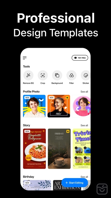 تصاویر Background Eraser - BgCut ++