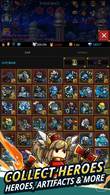 تصاویر Endless Frontier - RPG