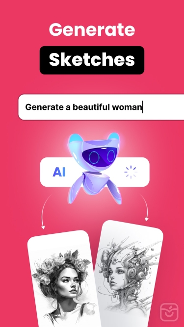 تصاویر AR Drawing: Sketch & Paint ++