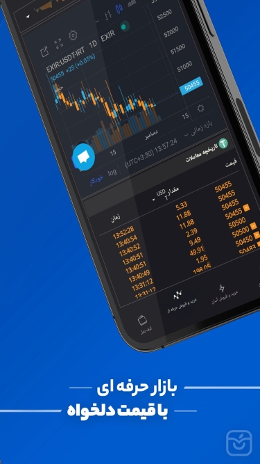 تصاویر صرافی ارز دیجیتال اکسیر | EXIR