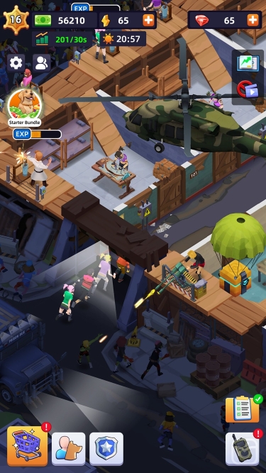 تصاویر Idle Survivor Fortress Tycoon ++