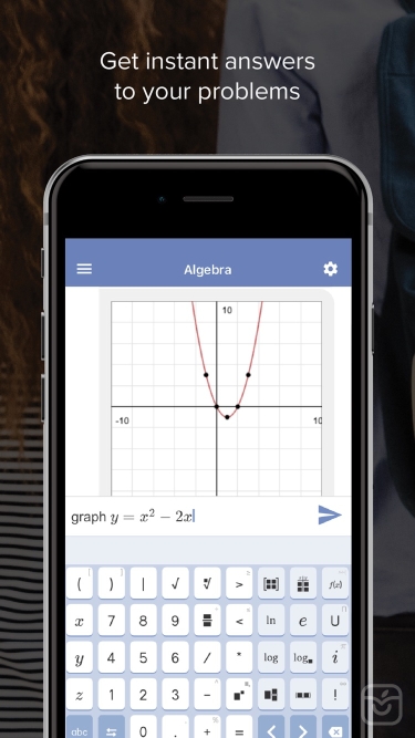 دانلود اپلیکیشن Mathway: Math Problem Solver برای آیفون | آی اپس - اپ ...