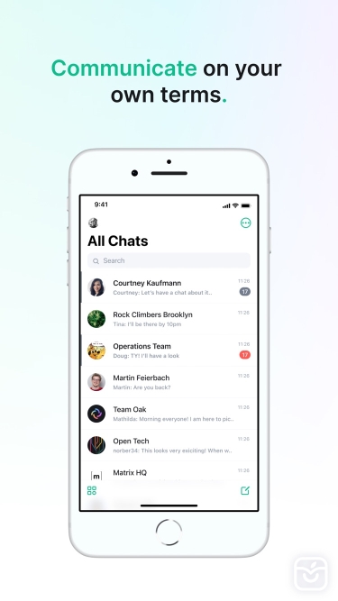 تصاویر Element Messenger